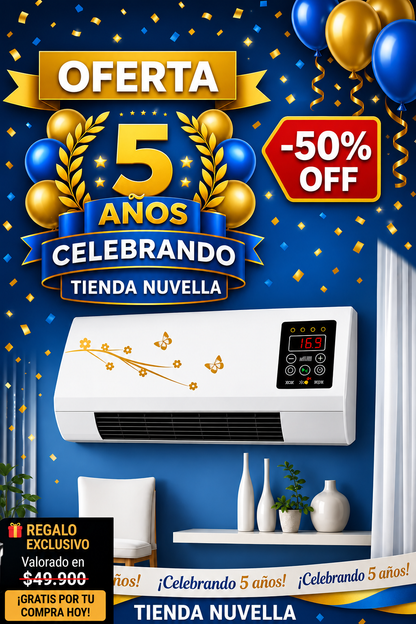 DUALTEMP - VENTILAX PORTÁTIL, POTENTE Y ECONÓMICO 50% OFF