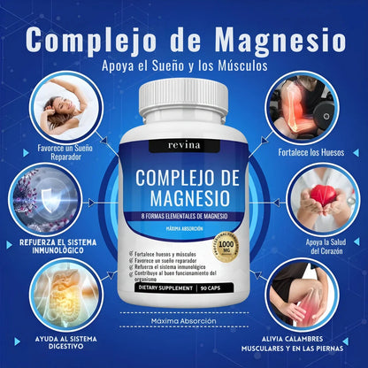 Magnesium Complex™ 💪 El poder natural 8 en 1 para tu energía, sueño y bienestar 🍀